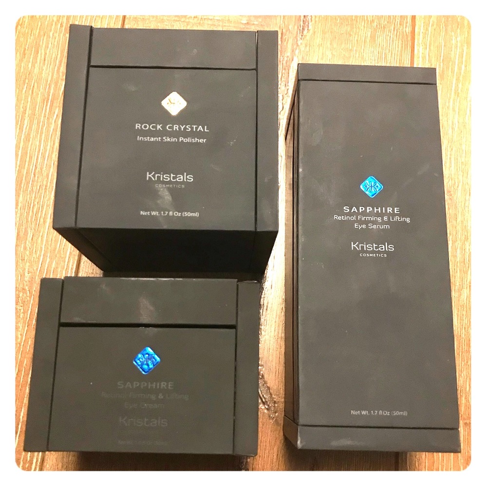 KRISTALS Skincare products